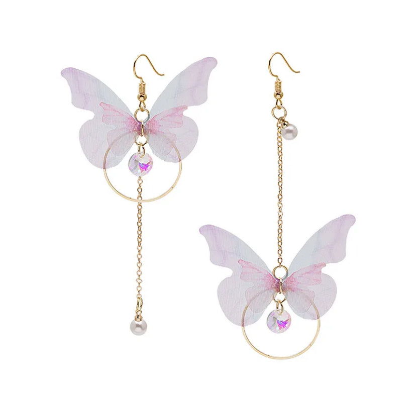 Pinteresty butterfly earrings