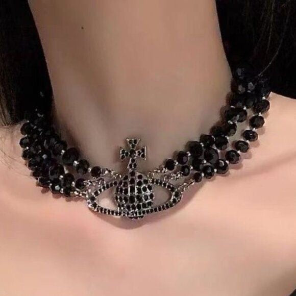 Astro goth necklace
