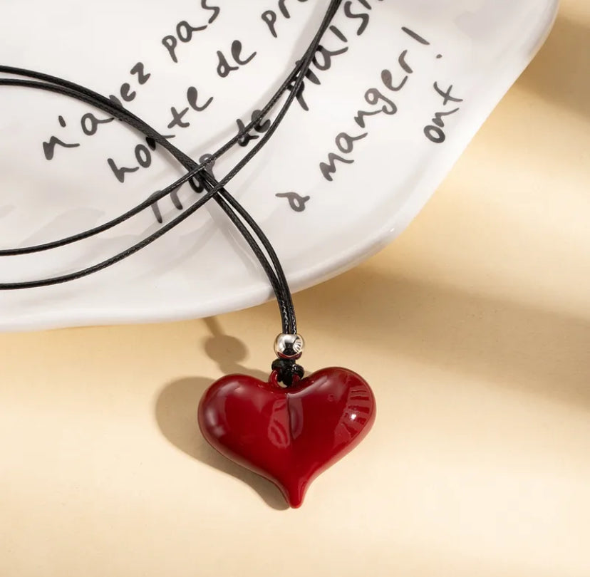 Heart shaped pendant