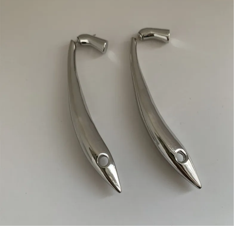 Exaggerated drop earrings