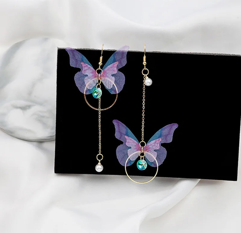 Pinteresty butterfly earrings