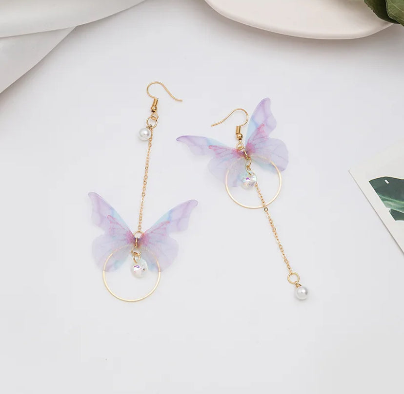 Pinteresty butterfly earrings