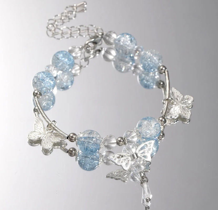 Geometric butterfly bracelet