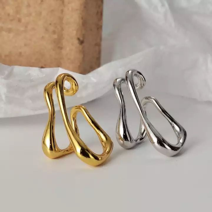 Geometric ear cuff unisex