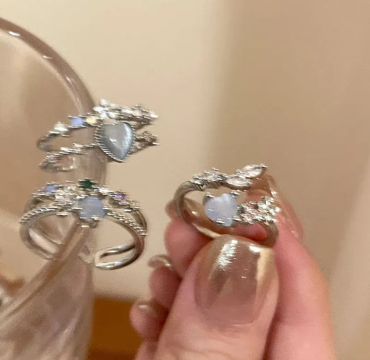 Zircon ring set