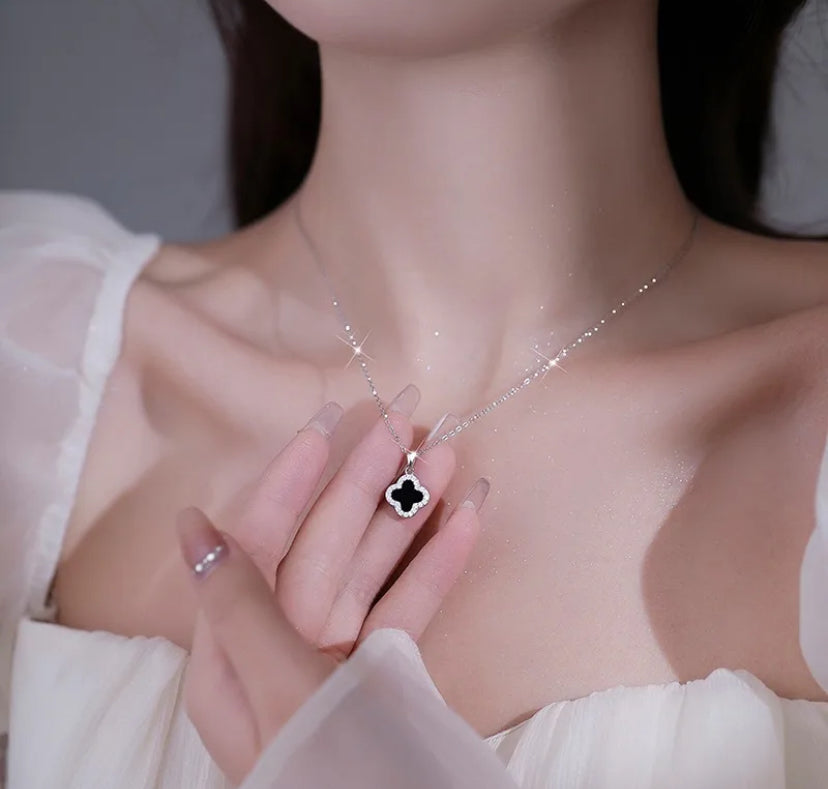 Four leaf clover pendant(silver)