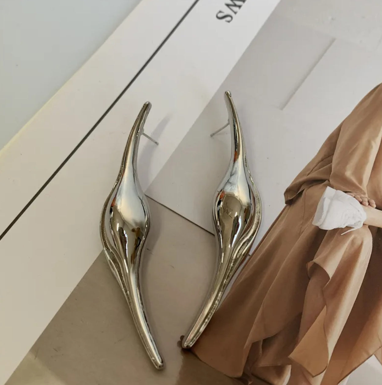 Y2k copper ear studs