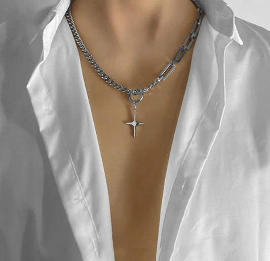 Ins style geometric pendant