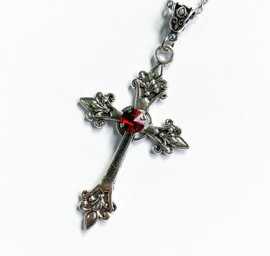 Gothic cross pendant