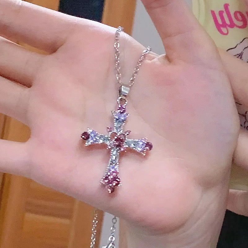 Alloy cross pendant
