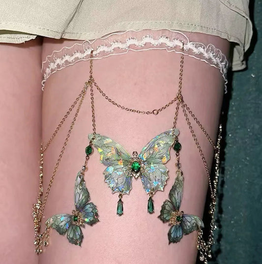 Fairytale butterfly thigh belt