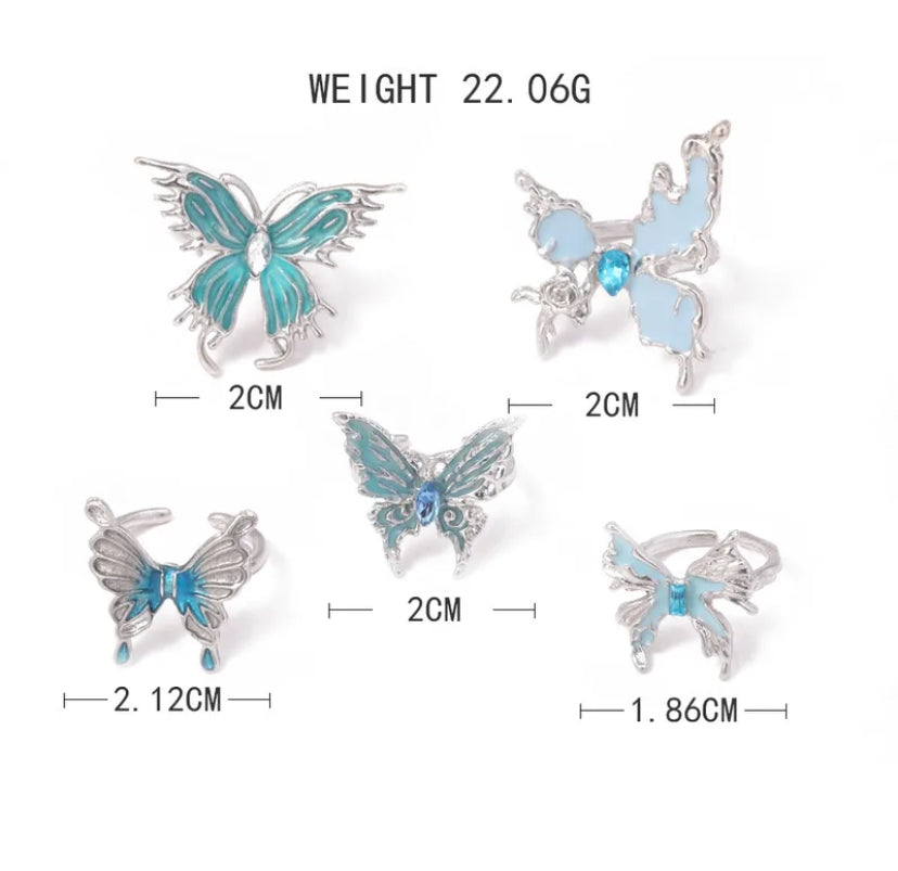 Ig style butterfly rings
