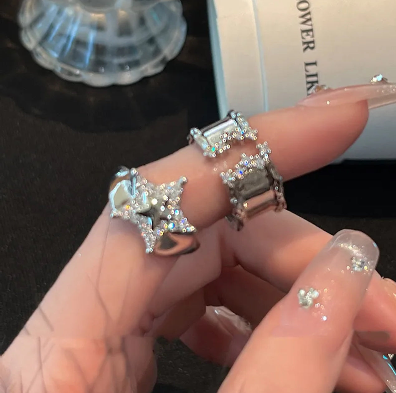 Y2k star rings