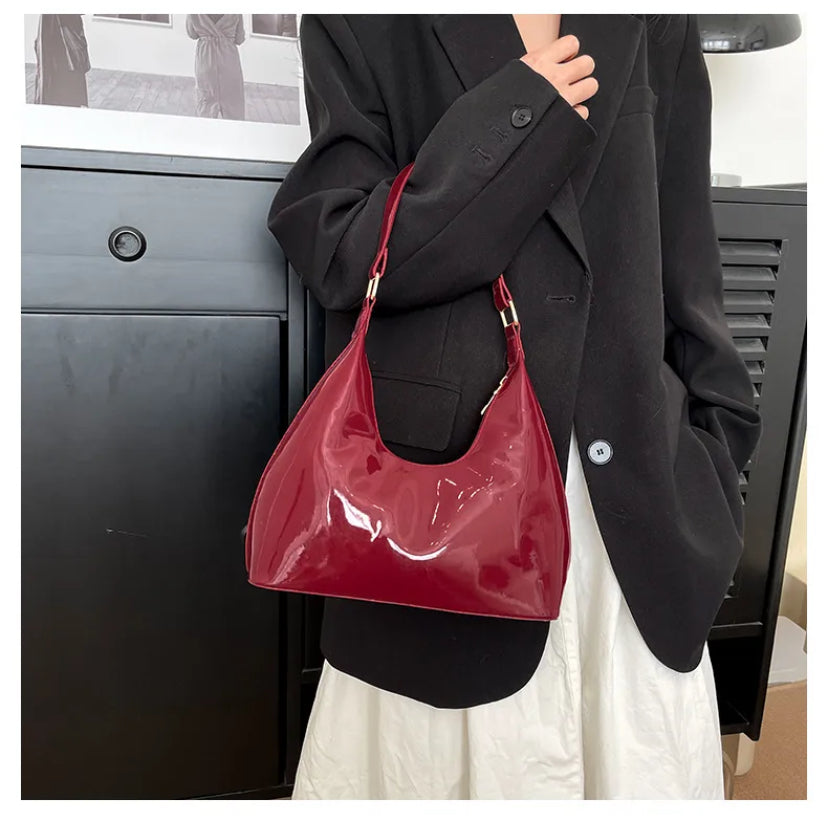 Cherry red handbag