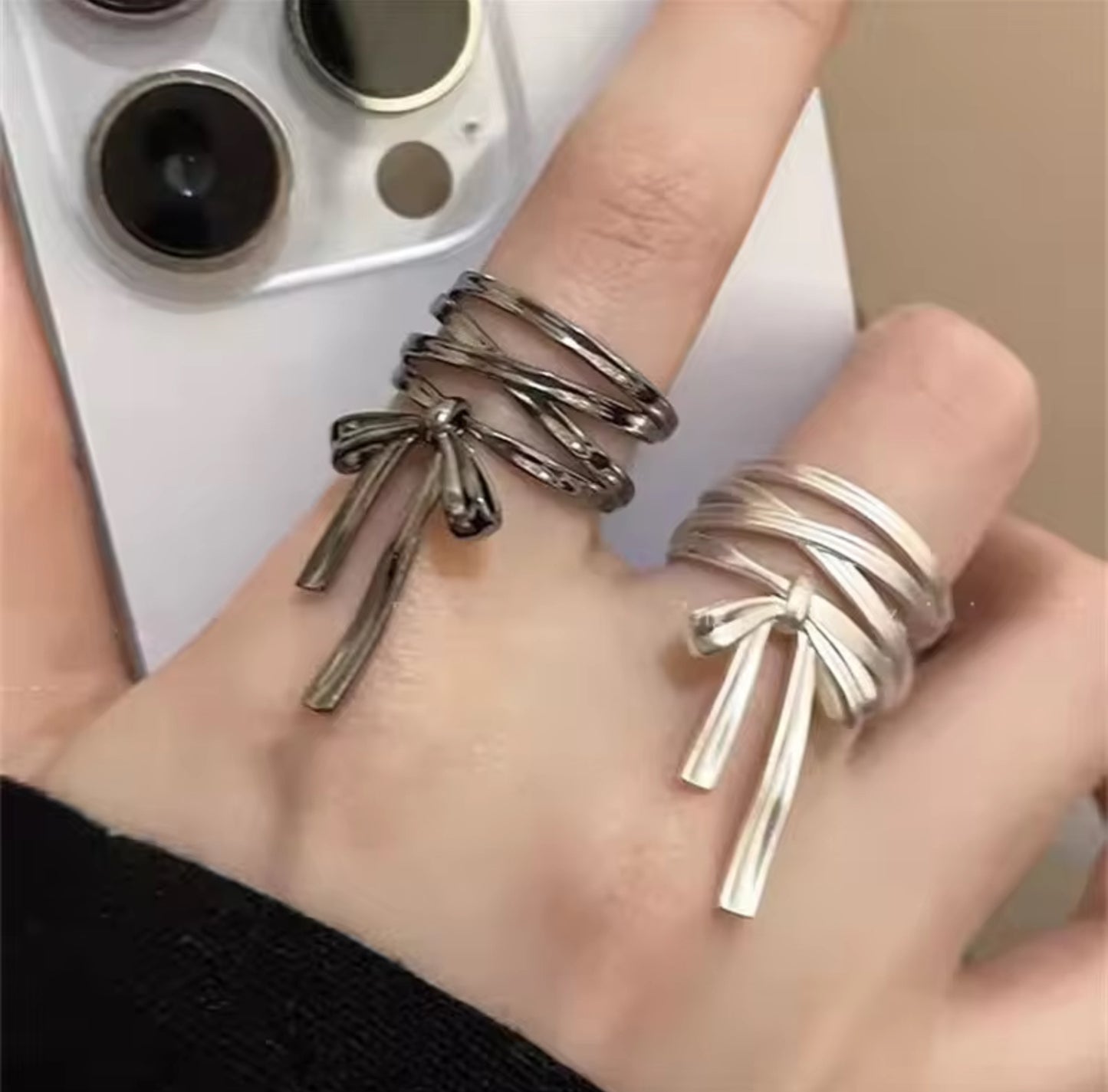 Coquette rings