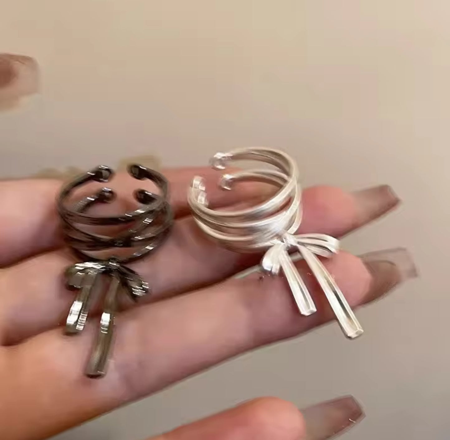 Coquette rings