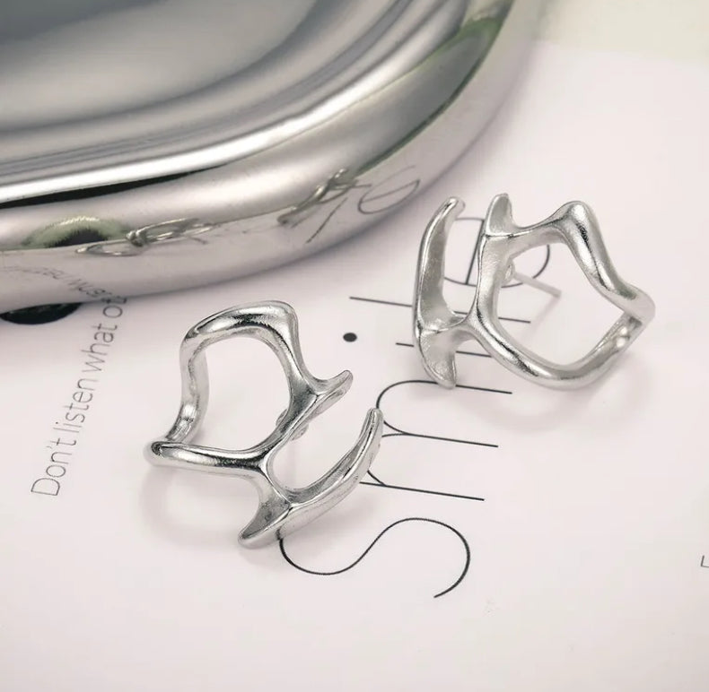 Geometric ally earring